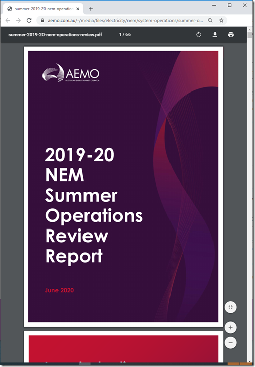 2020-06-22-AEMO-Summer1920OperationsReviewReport